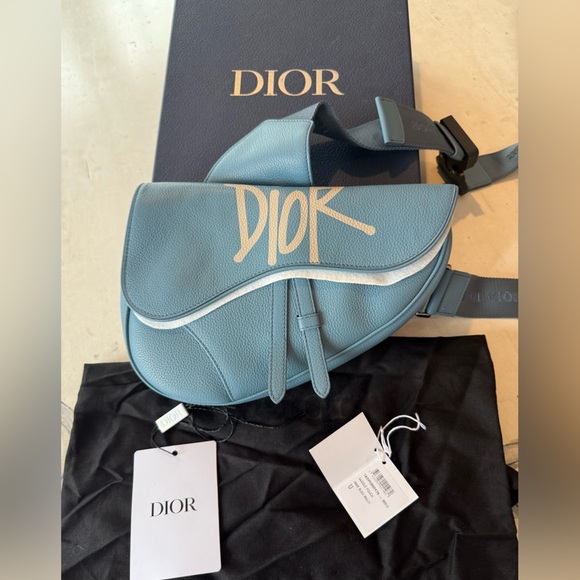 Christian Dior Shawn Stussy Saddle Crossbody Bag - Picture 8 of 9